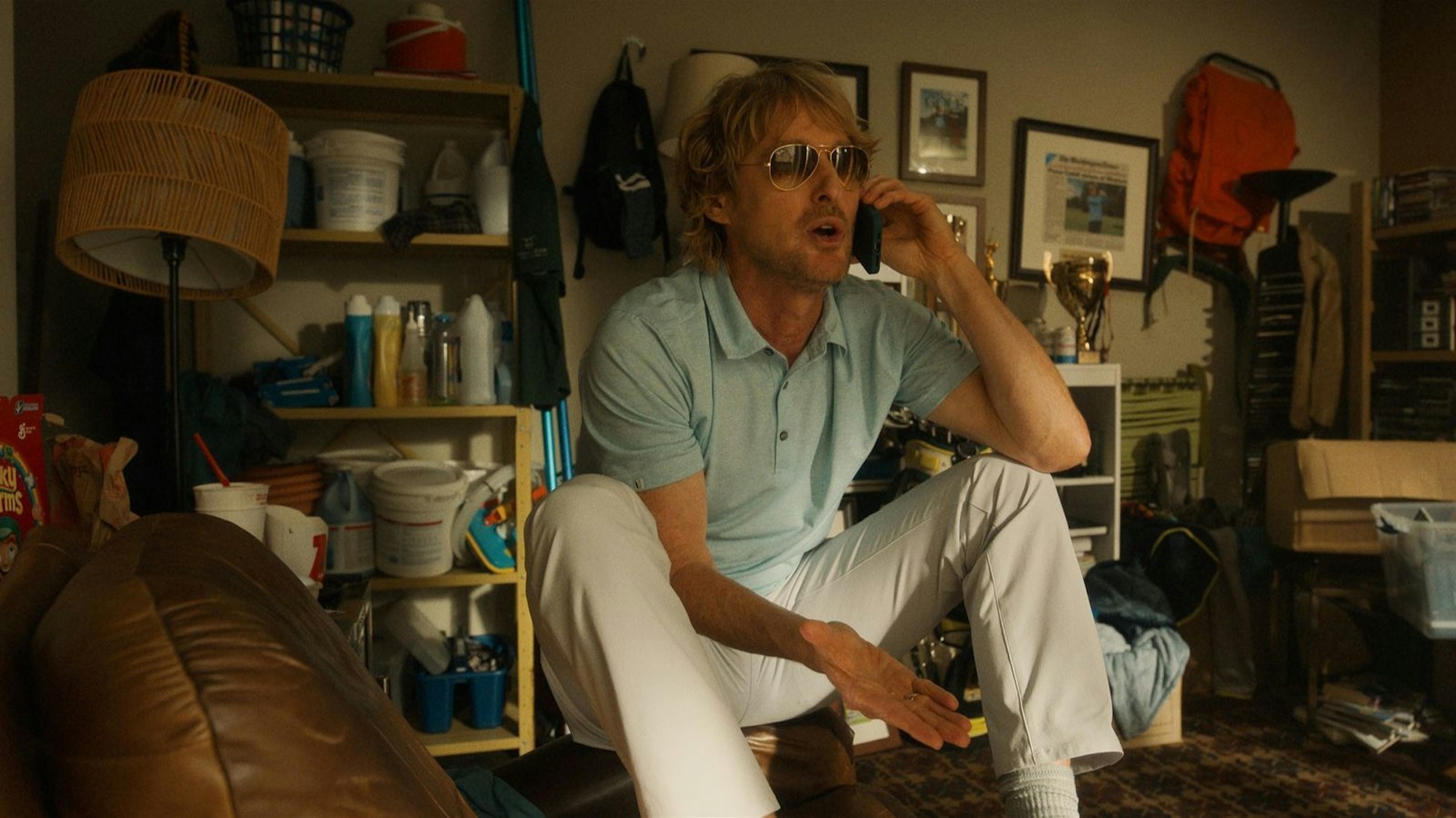 In seinen guten Tagen war Pryce Cahill (Owen Wilson) einer der besten Golfer auf der Pro-Tour. Das ist aber lange her. (Bild: © Apple TV+)