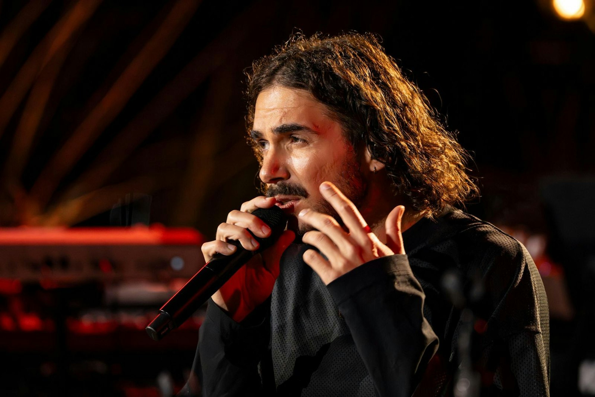 Die Protea für den Song des Abends ging an Boki von der Band ClockClock. (Bild: RTL / Markus Hertrich)