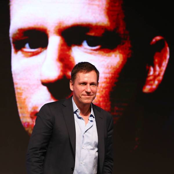 Peter Thiel 2015 in Peking.