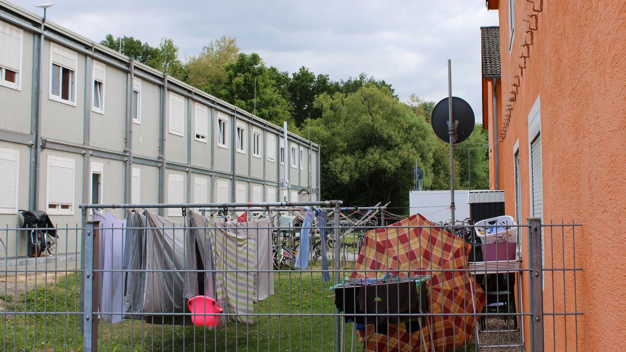 Doch keine aktuellen Feuchtigkeitsschäden: Die Containeranlage am Dammweg in Lohmar