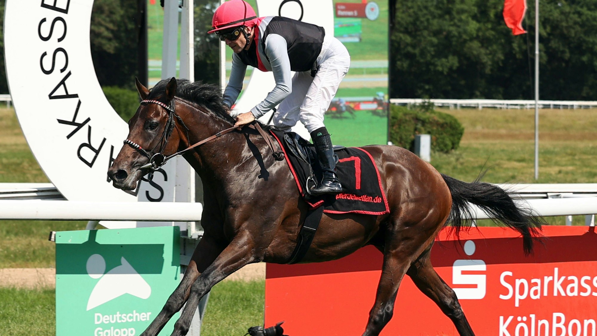 Das Union-Rennen gilt als älteste stattfindende Galopprennen in Deutschland. (Archivbild)