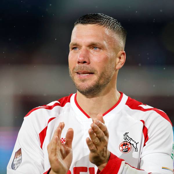 Will auch mit 40 Jahren die Fußballschuhe noch nicht an den Nagel hängen: Lukas Podolski