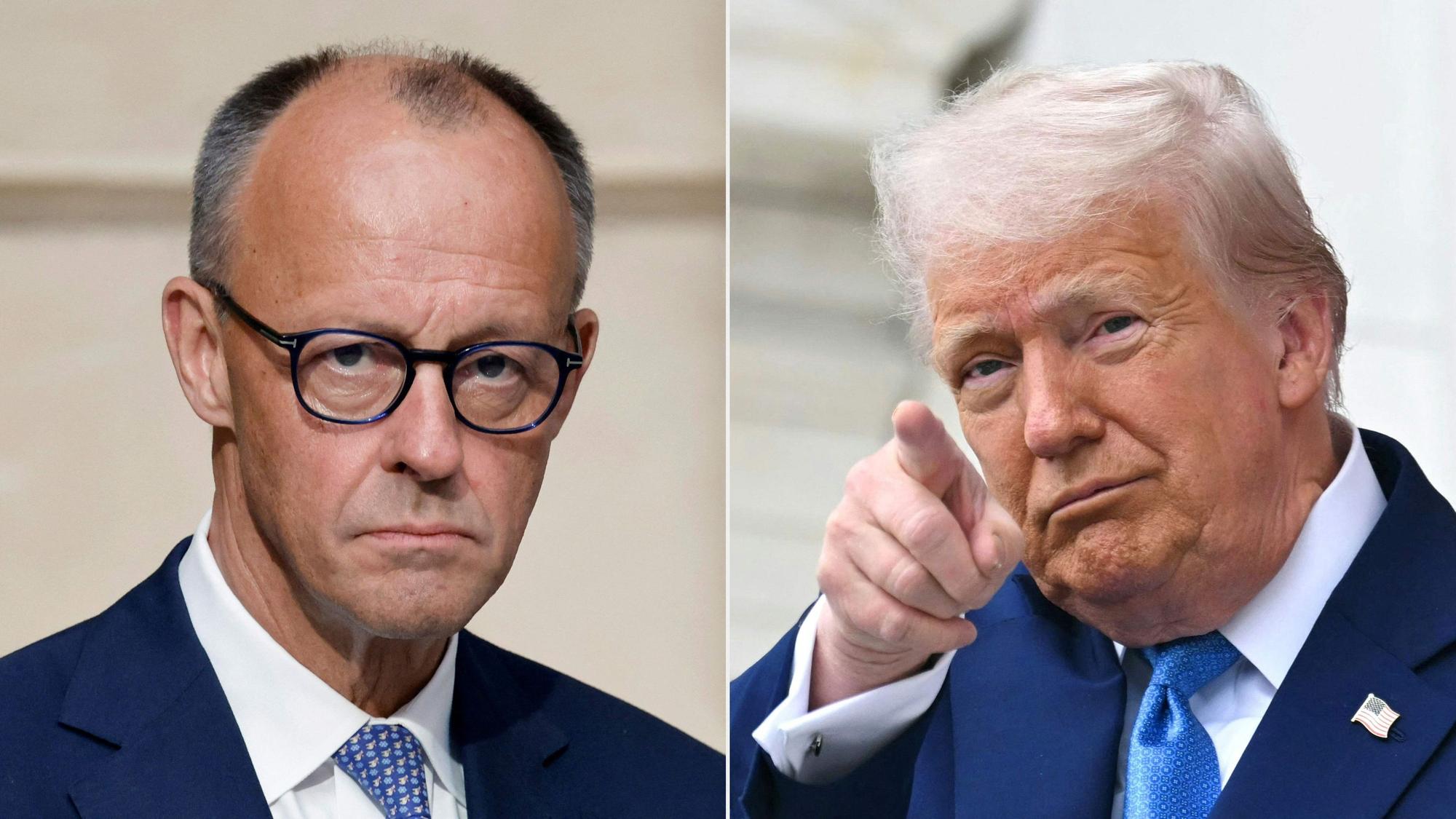 Bundeskanzler Merz und Präsident Trump treffen sich in Washington