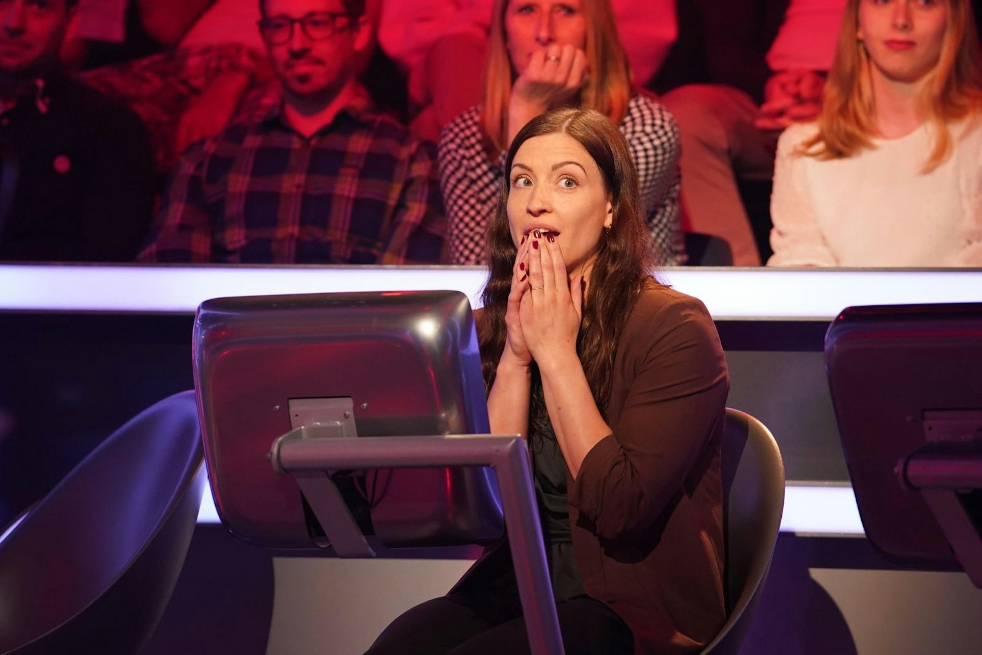Bitter: Sophia Schubert aus Hamburg riet bei der 200-Euro-Frage falsch und ging völlig leer aus. (Bild: RTL / Stefan Gregorowius)
