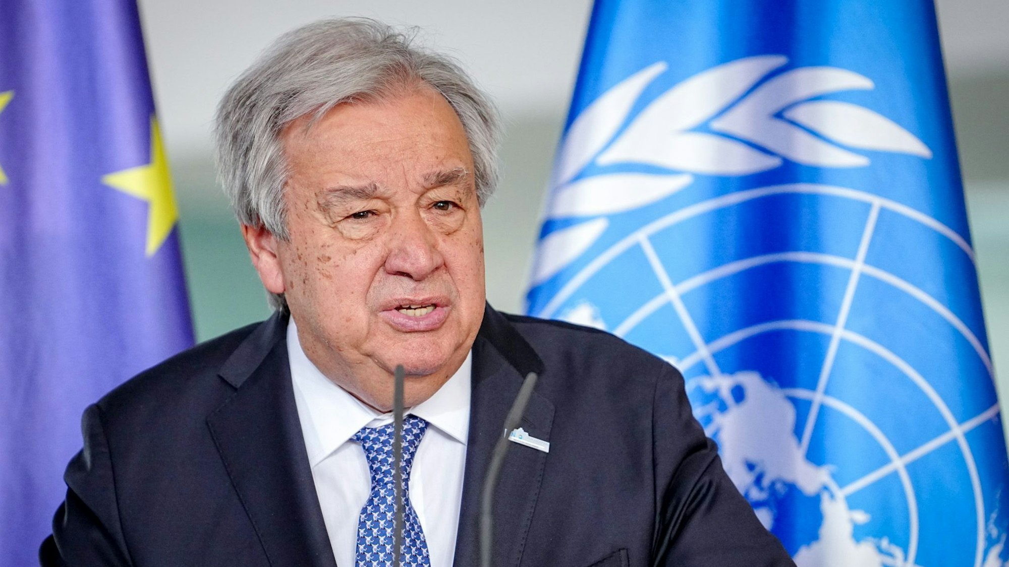 UN-Generalsekretär Guterres verlangt die Untersuchung des Tods von 27 Palästinensern, die den Schüssen israelischer Soldaten zum Opfer gefallen sein sollen. (Archivbild)