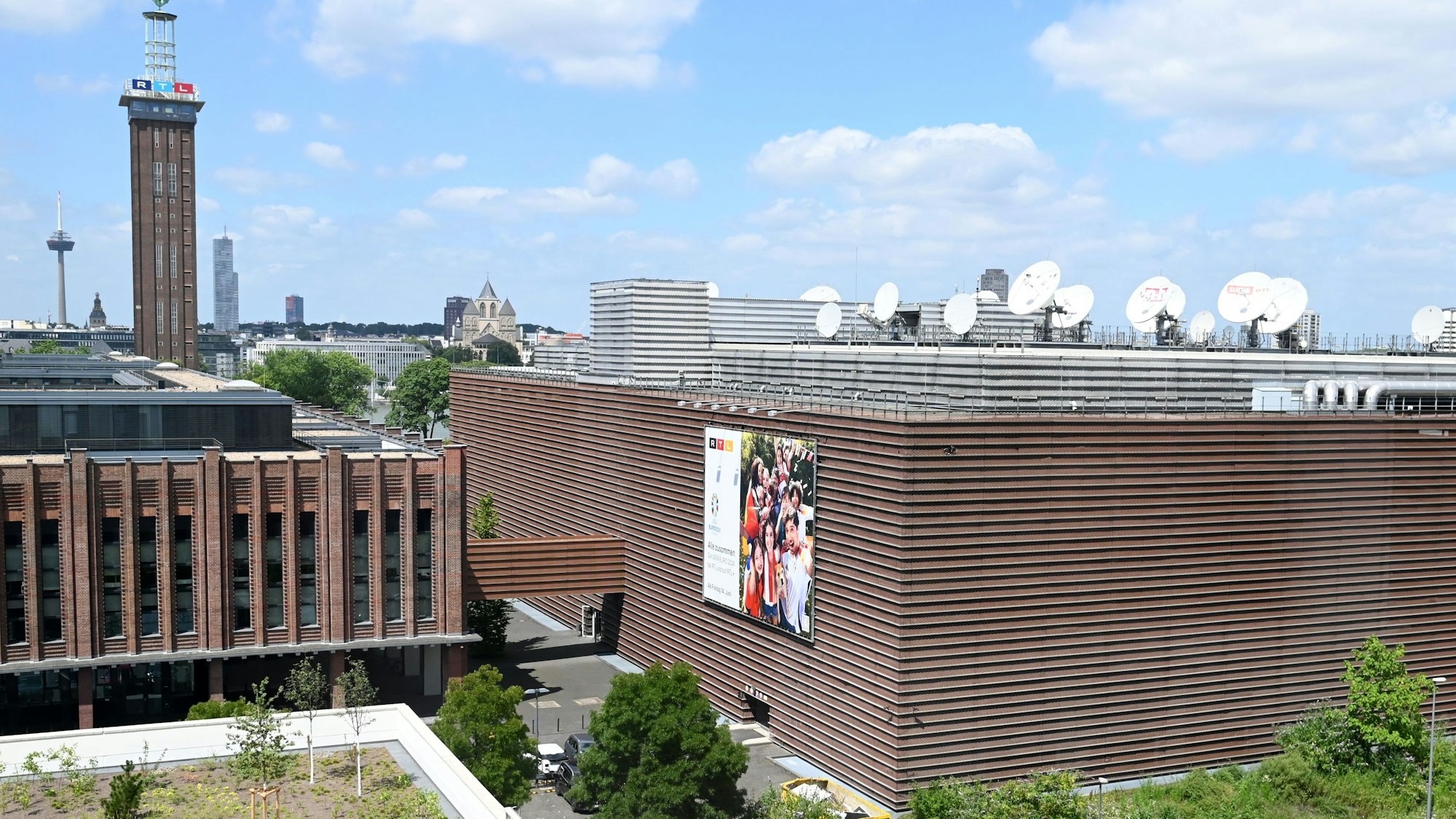 Die RTL Studios in Deutz liegen im Gefahrenbereich.
