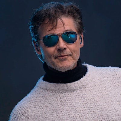 Morten Harket beim a-ha-Konzert in Bergen im Juni 2022.