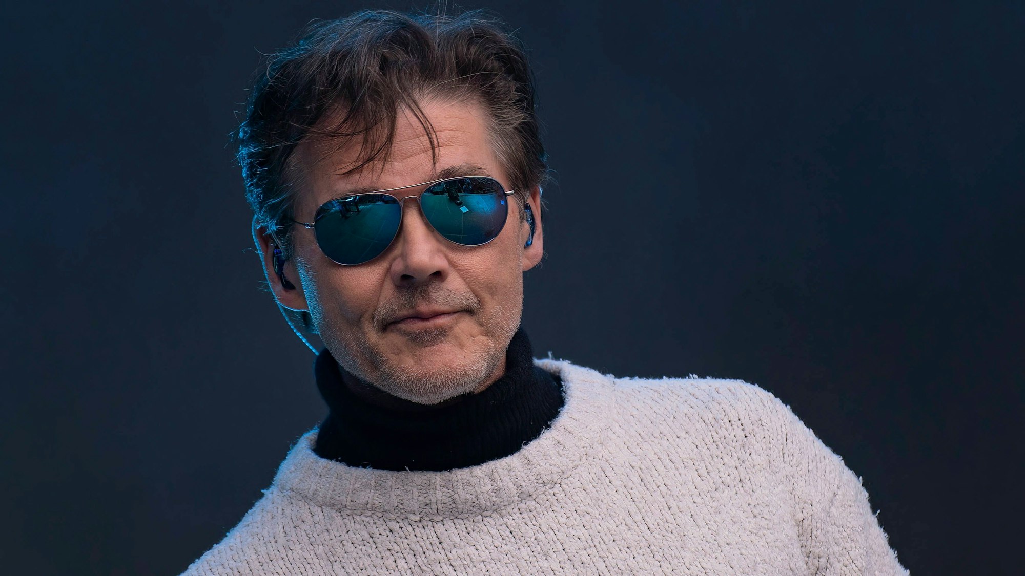 Morten Harket beim a-ha-Konzert in Bergen im Juni 2022.
