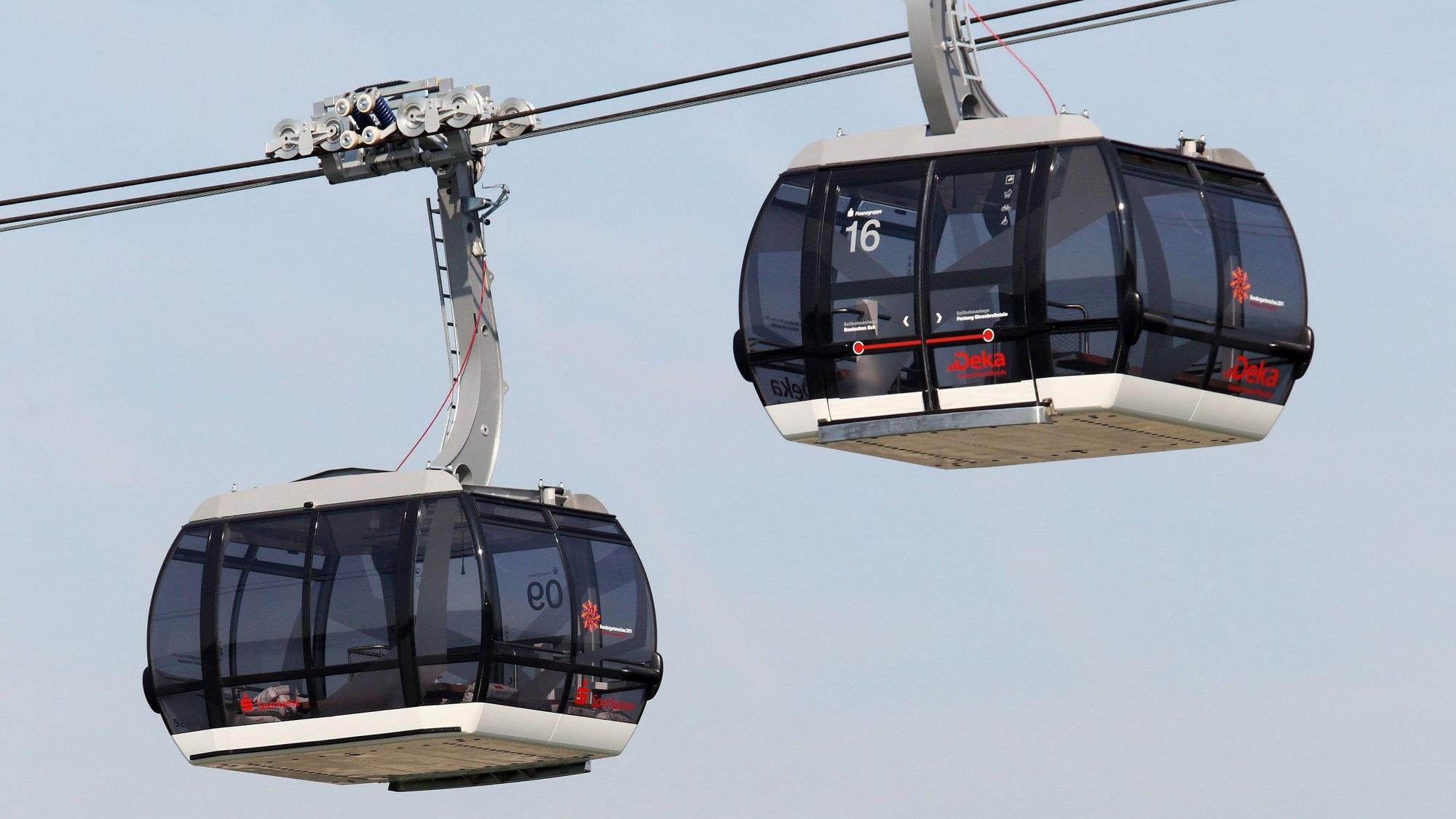 Die Seilbahn in Koblenz