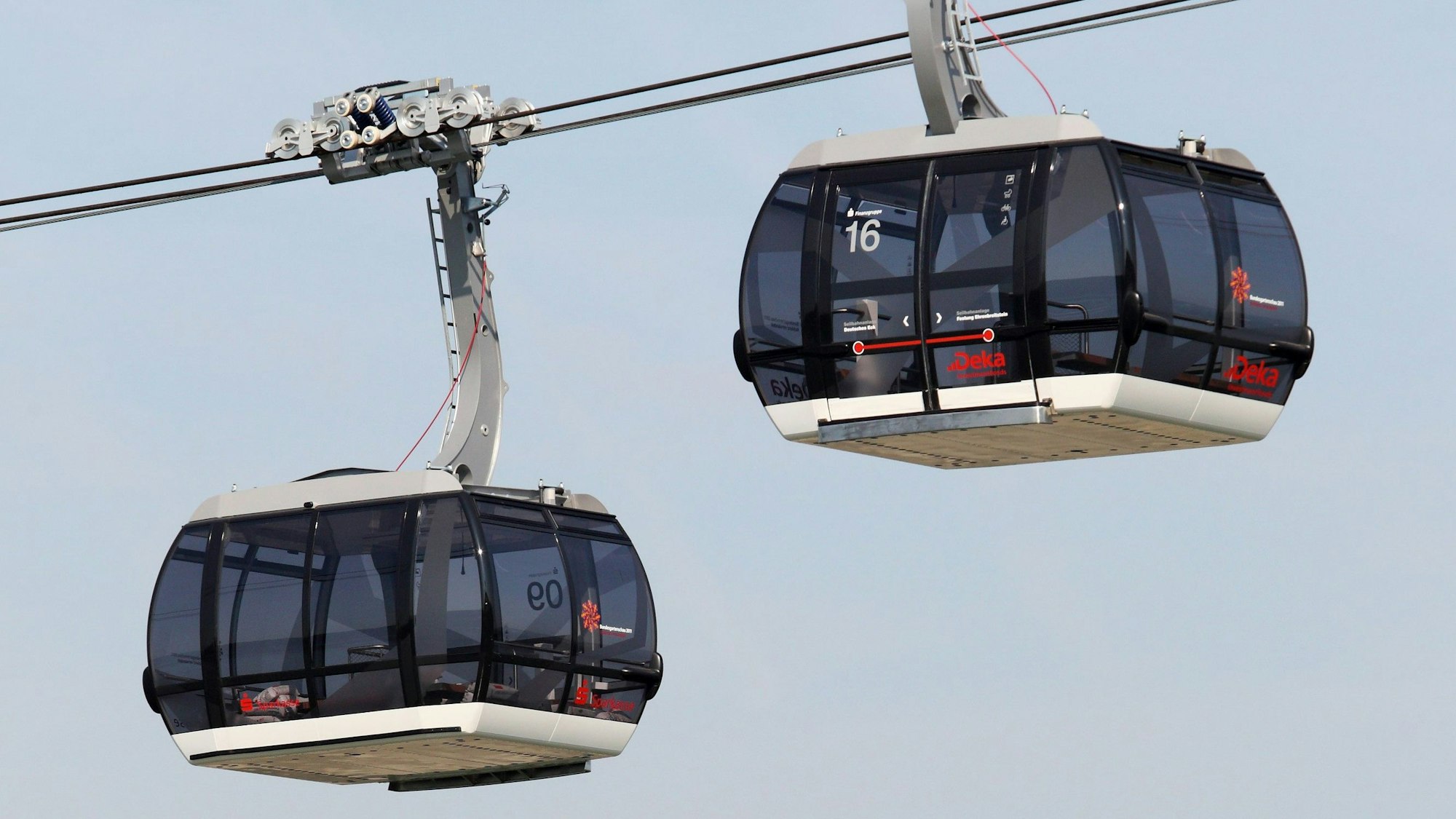 Die Seilbahn in Koblenz