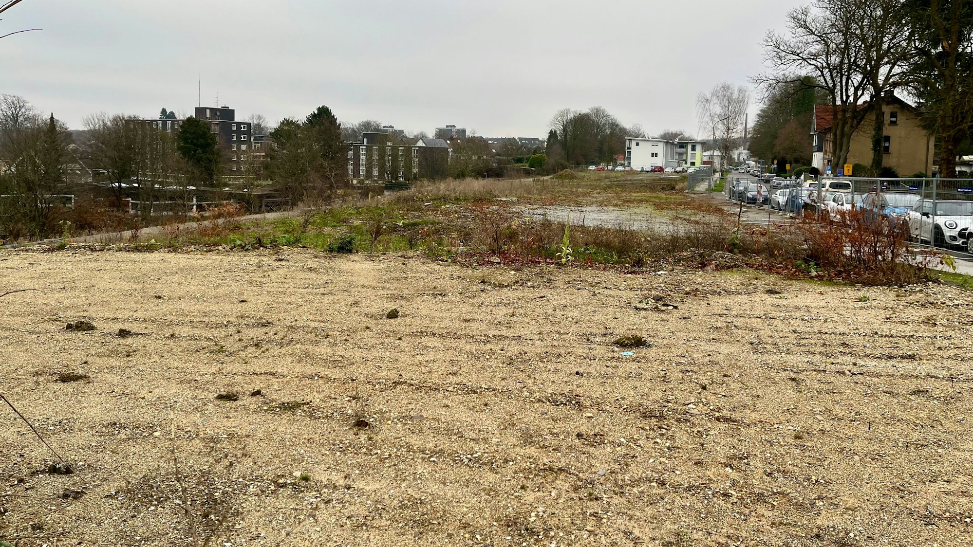 Brache an der Montanusstraße in Burscheid