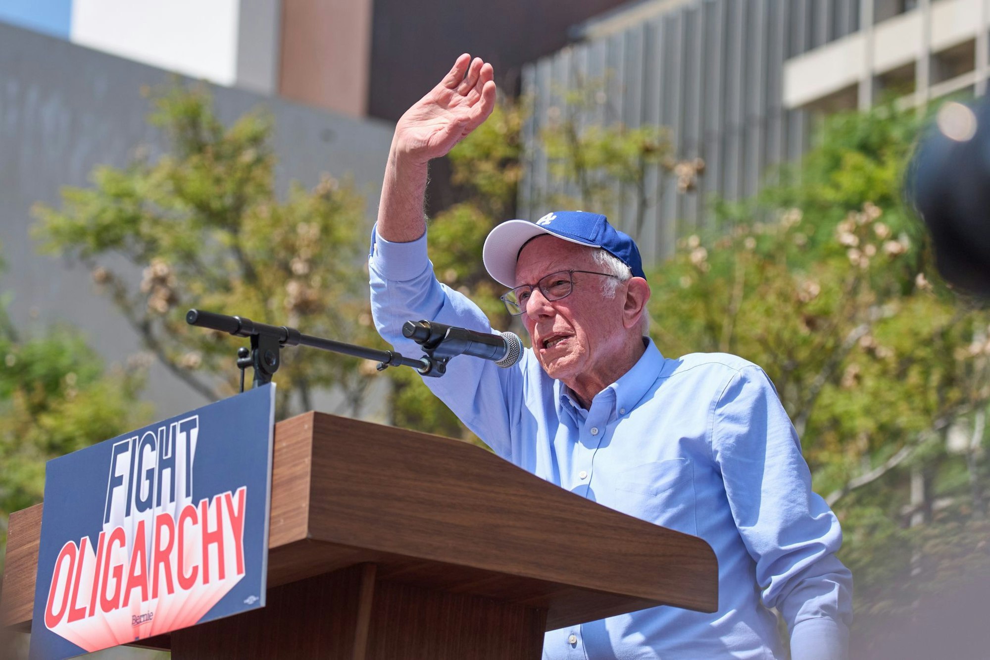 Musk bekam ausgerechnet vom notorisch linken Senator Bernie Sanders Applaus. (Archivbild)