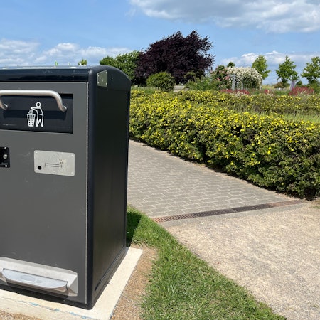 Großer Müllcontainer