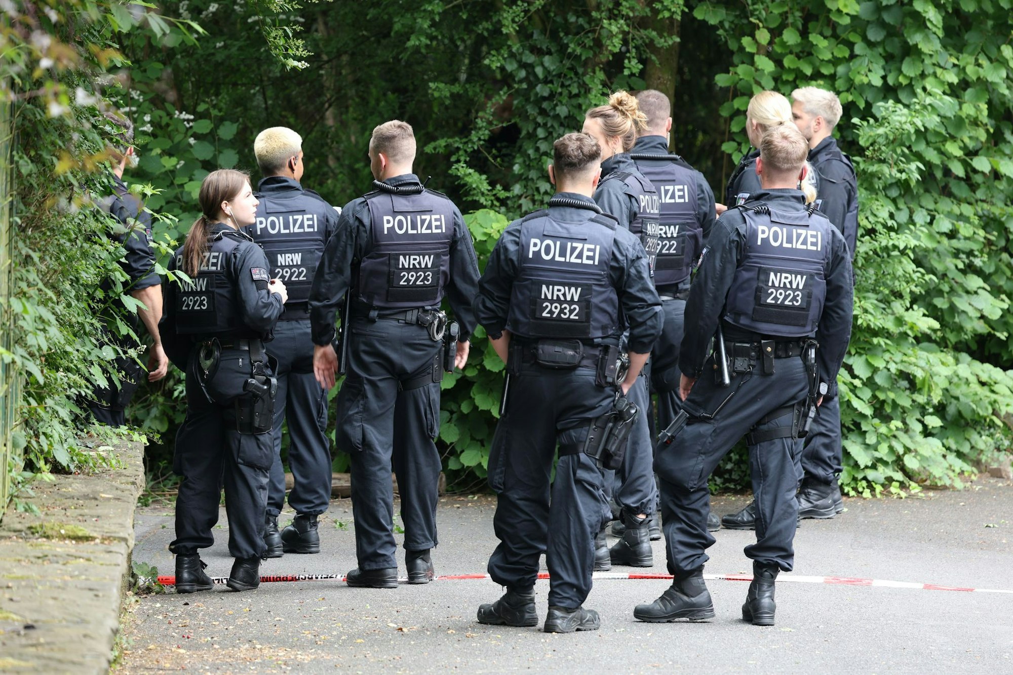 Die Suchaktion in Solingen war offenbar erfolgreich.