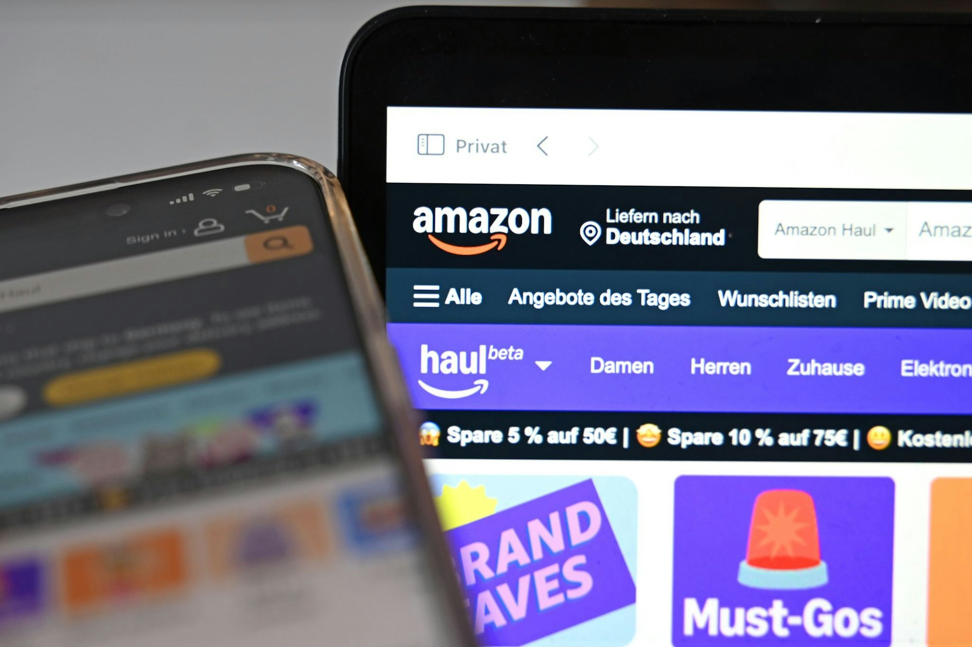 Amazon lockt Kunden mit Extra-Rabatten.