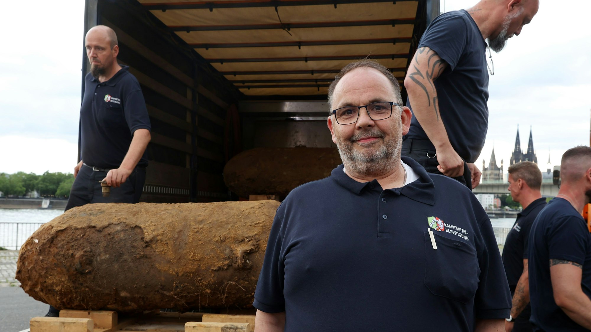 Dirk Putzer, technischer Einsatzleiter Kampfmittelbeseitigungsdienst