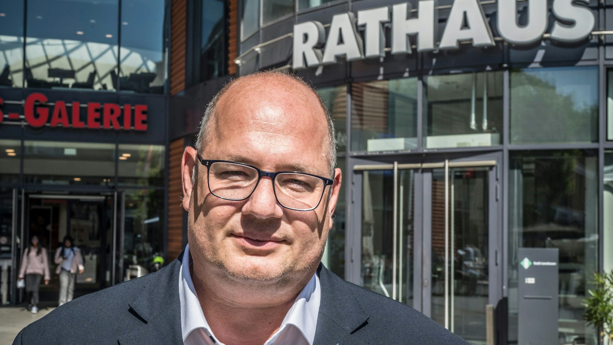 Stefan Hebbel stellt das Kommunalwahlprogramm der CDU vor. Foto: Ralf Krieger