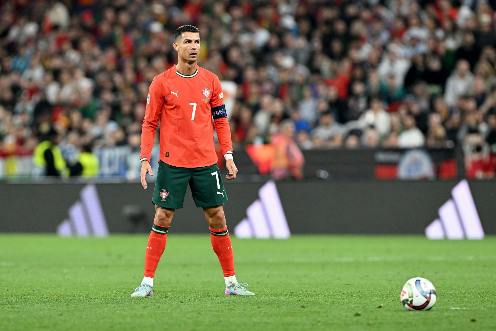 Dank seines Tores steht Portugal im Finale: Cristiano Ronaldo.