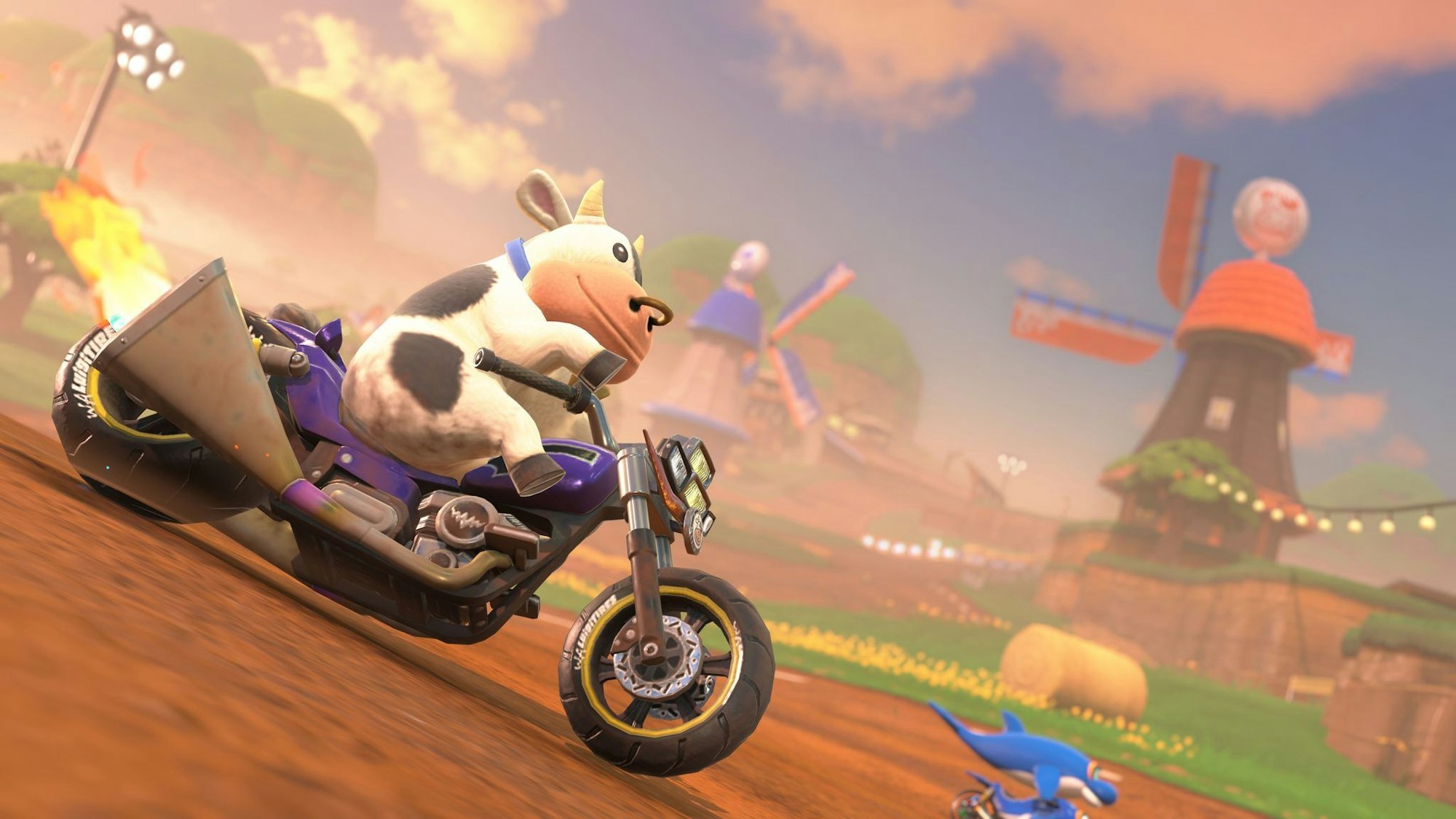 Früher Fan-Favorit: Die rasende Kuh in «Mario Kart World».