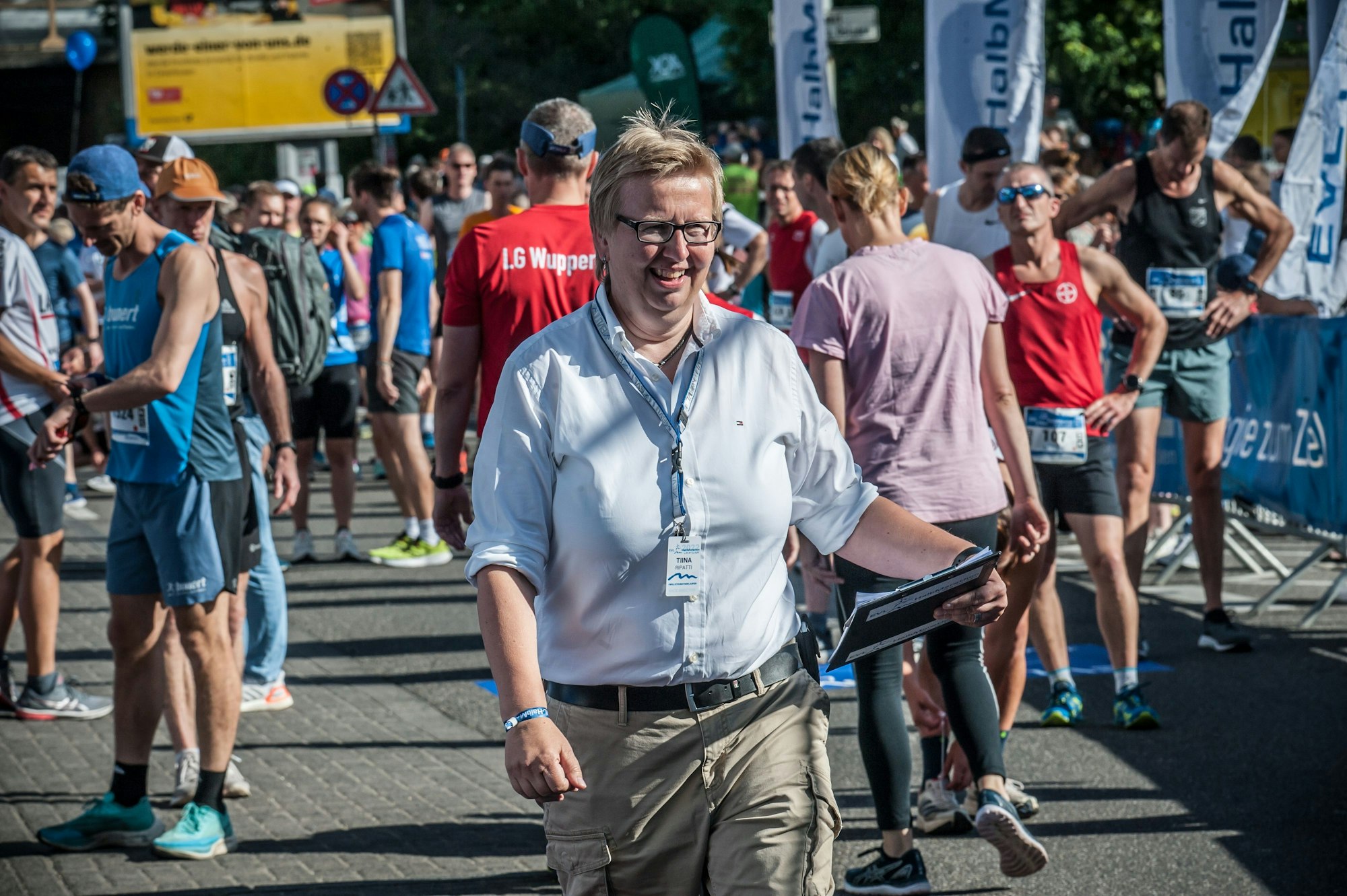 Tiina Ripatti organisiert das Ganze.