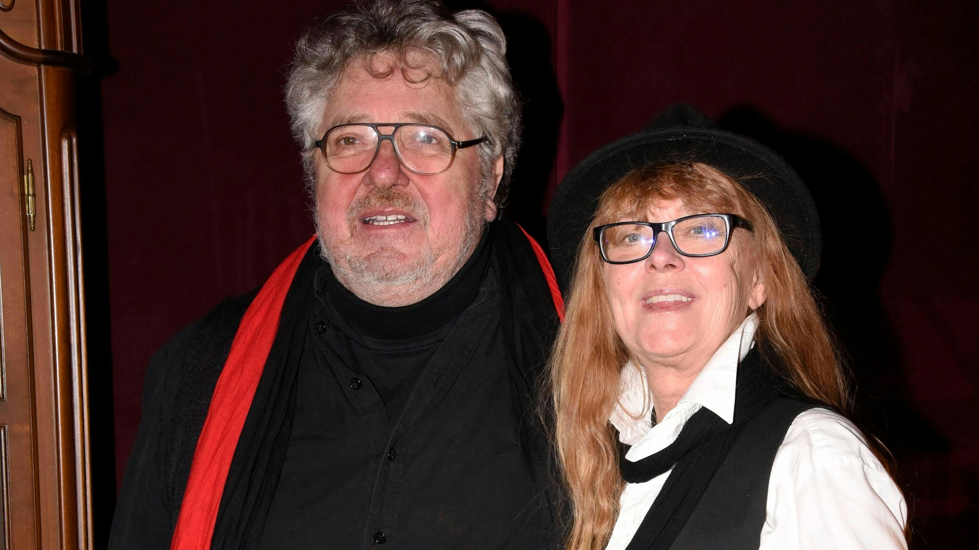 Michael Schanze mit seiner 2024 gestorbenen Lebensgefährtin Uschi Köhl.