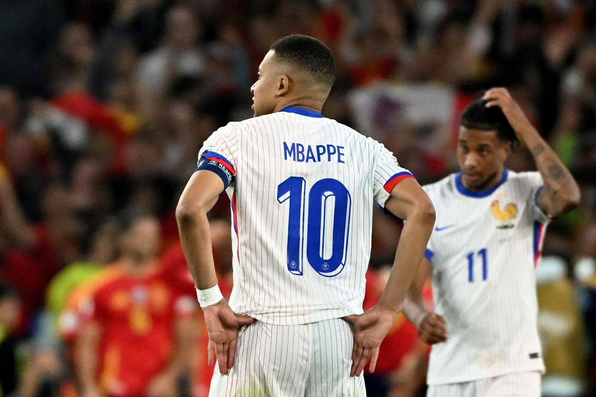 Mehr als einer der beiden Ehrentreffer war Kylian Mbappé nicht vergönnt.