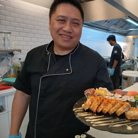 MiiMai-Sushi am Siegburger Markt, Inhaber Duy Tran