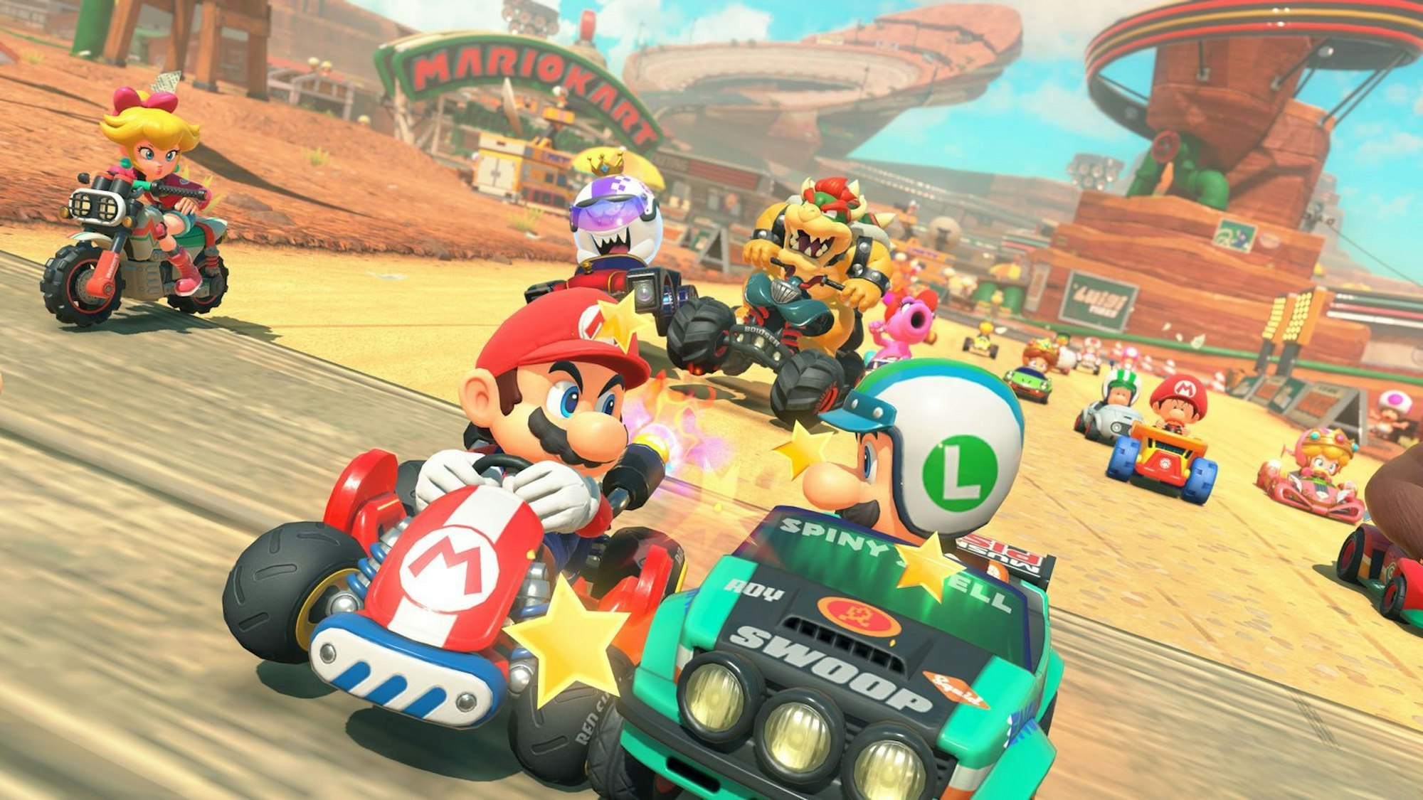 Ein neues „Mario Kart“ begleitet den Start der Switch 2. (Bild: Nintendo)