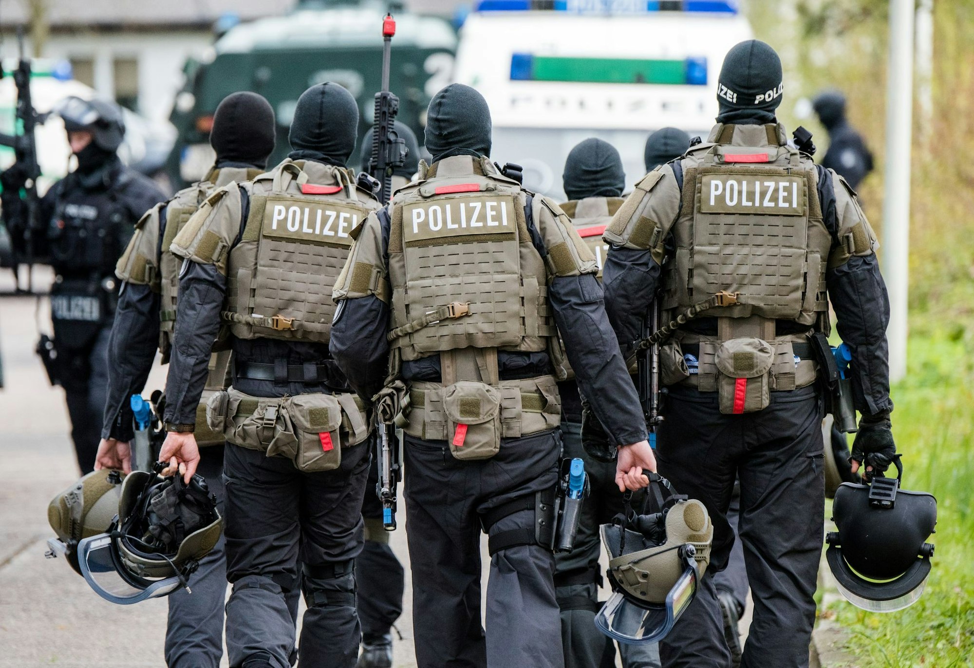 In Remscheid waren auch SEK-Kräfte im Einsatz. (Symbolbild)