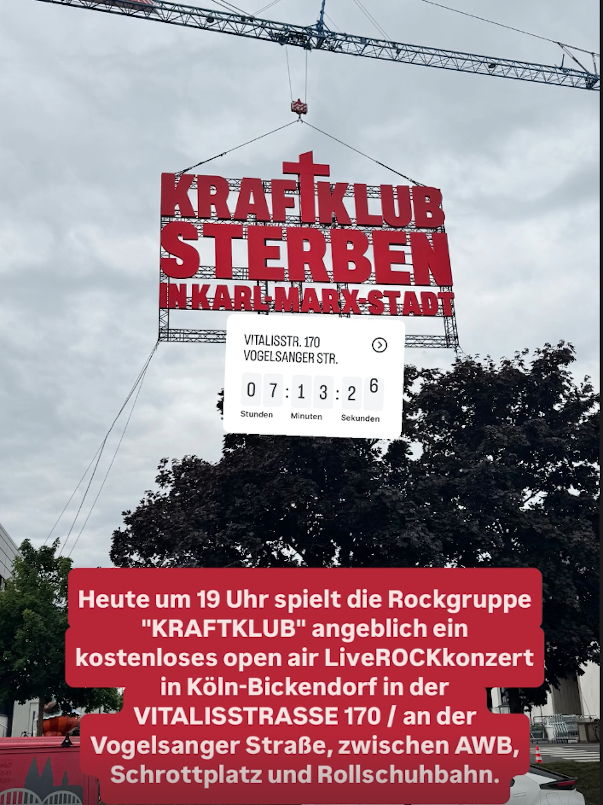Jan Böhmermann veröffentlicht erste Informationen zum Spontankonzert von Kraftwerk in Köln.