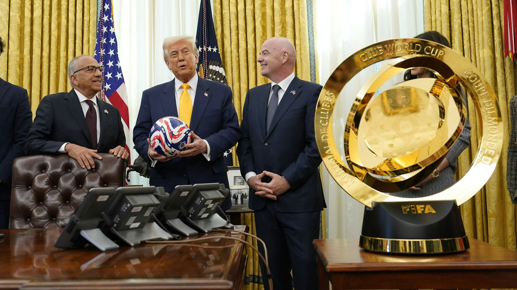 US-Präsident Donald Trump mit Fifa-Chef Gianni Infantino