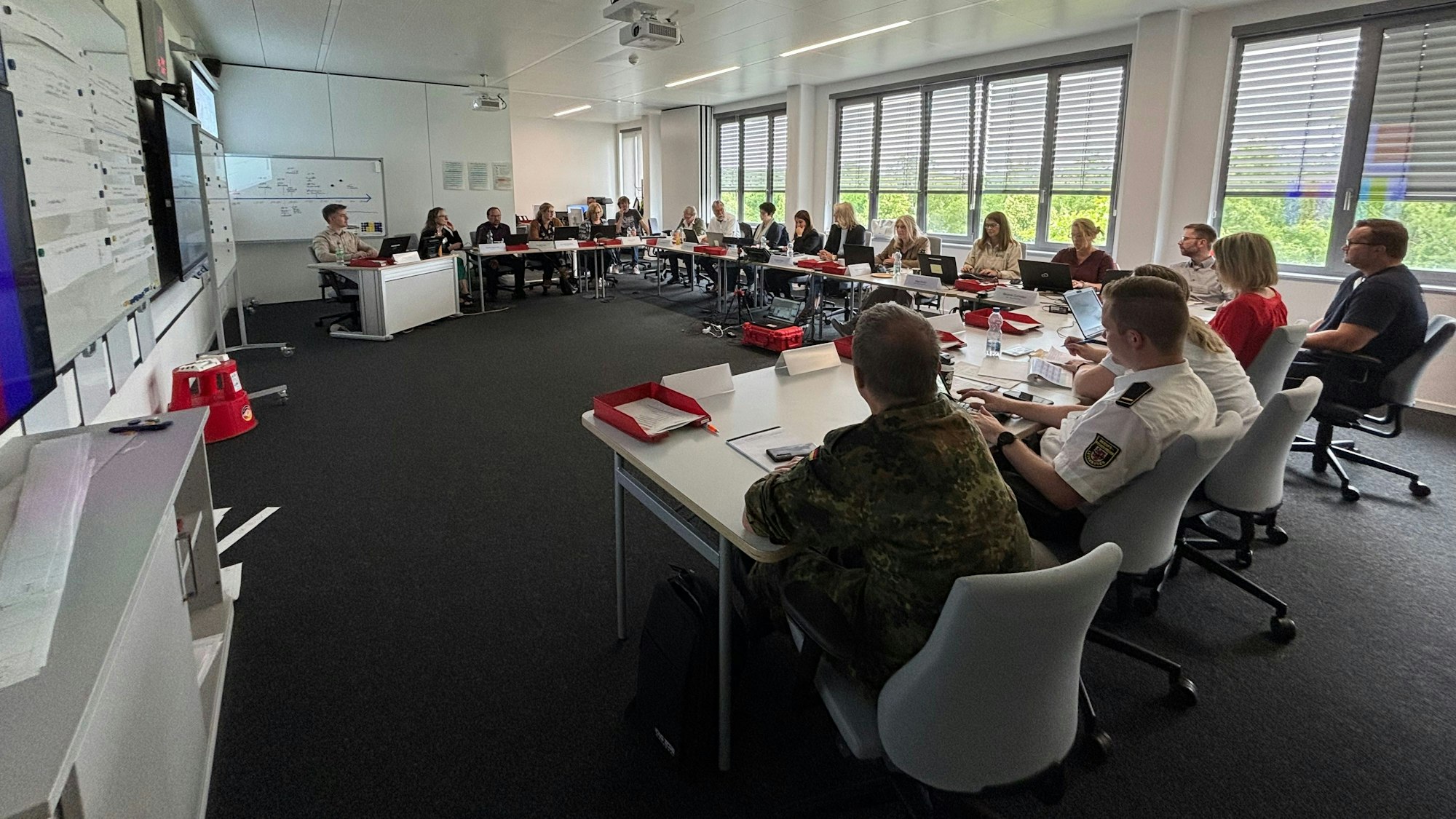 Krisenstabsübung Stadt Leverkusen