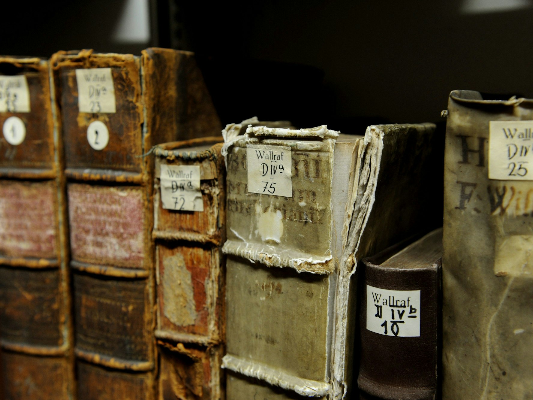 Blick in die Wallraf-Bibliothek der Universität zu Köln