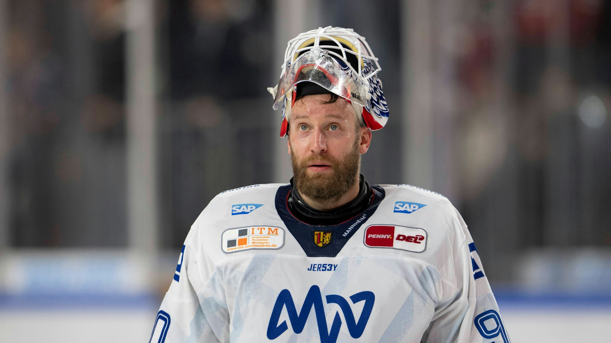 Das Bild zeigt den Eishockey-Spieler Felix Brückmann Foto xBEAUTIFULxSPORTS/AndreasxDickxIMAGO/Beautiful Sports