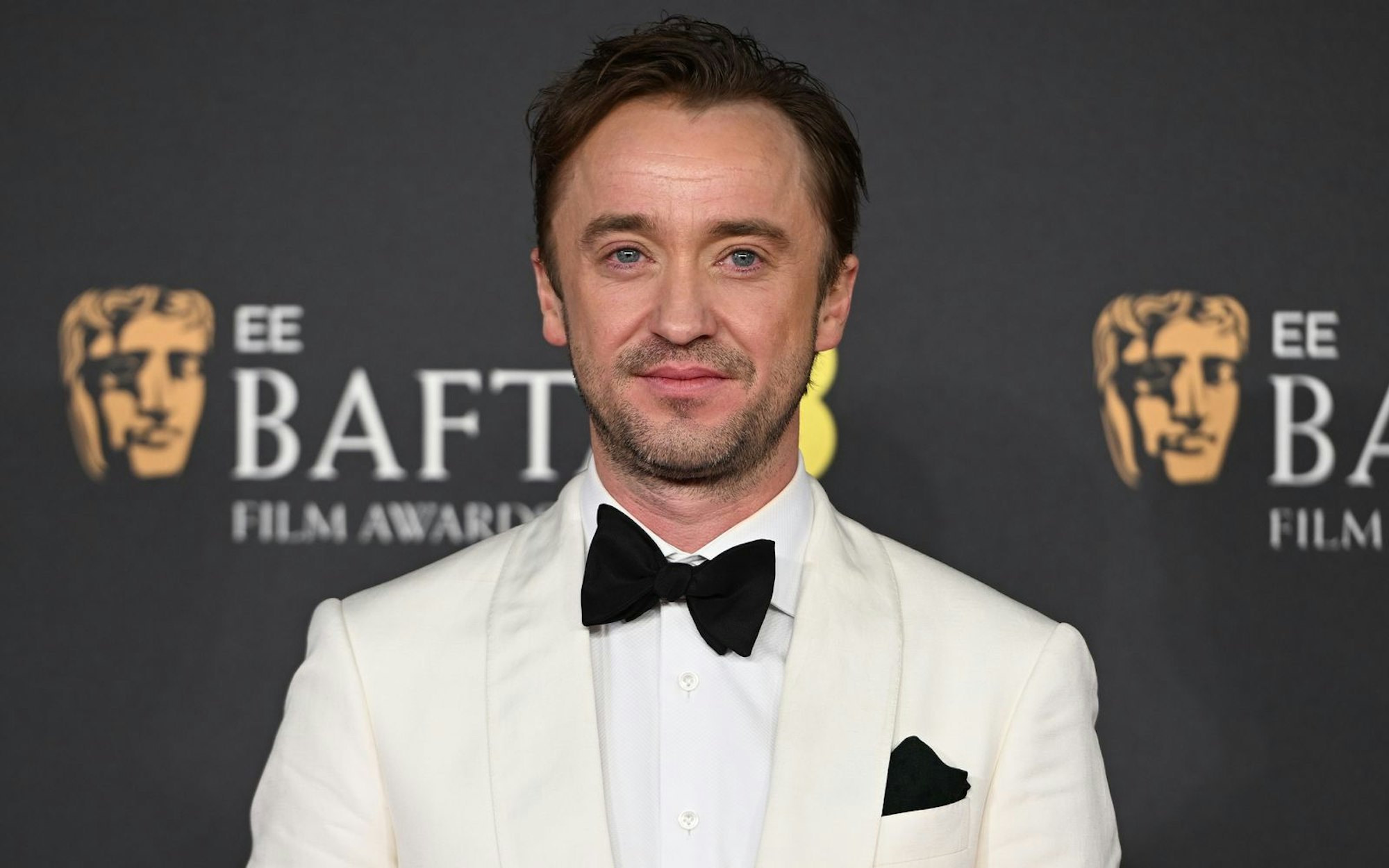 „Harry Potter“-Star Tom Felton wird am Broadway wieder zu Draco Malfoy. (Bild: 2025 Getty Images/Kate Green)