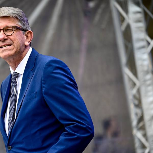 Wolfram Weimer, Staatsminister für Kultur und Medien, spricht beim Festakt zum 200. Jubiläum der Museumsinsel.