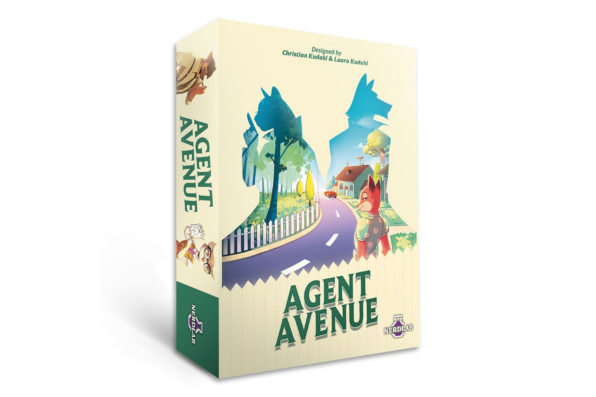 «Agent Avenue»: Autoren: Christian und Laura Kudahl, Nerdlab Games, ab 8 Jahren, für 2-4 Spielende, ca. 10-15 Minuten, Preis ca. 20 Euro.