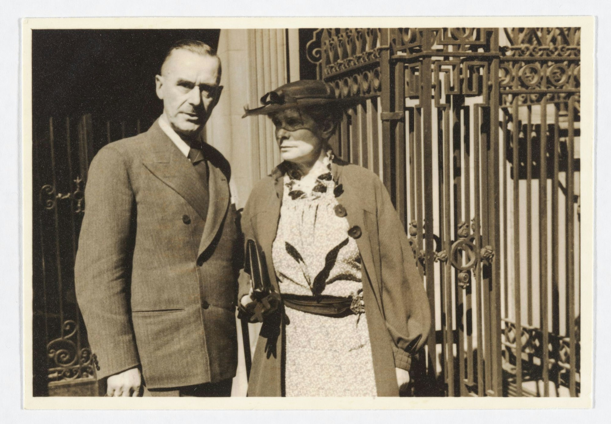 Thomas und Katja Mann in New York. (Archivbild)