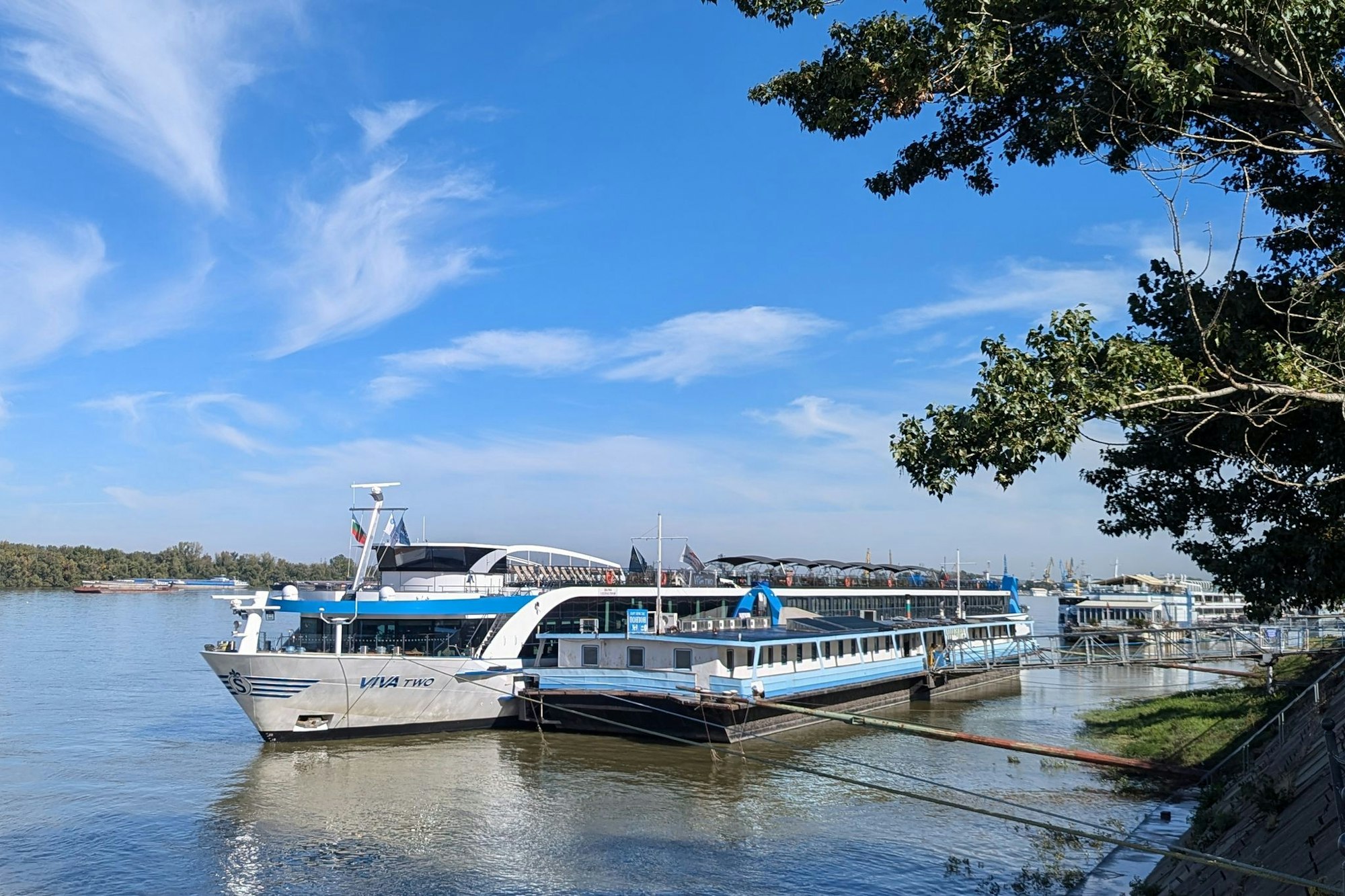 Bis zu 190 Gäste nimmt es mit: das Flusskreuzfahrtschiff «Viva Two».
