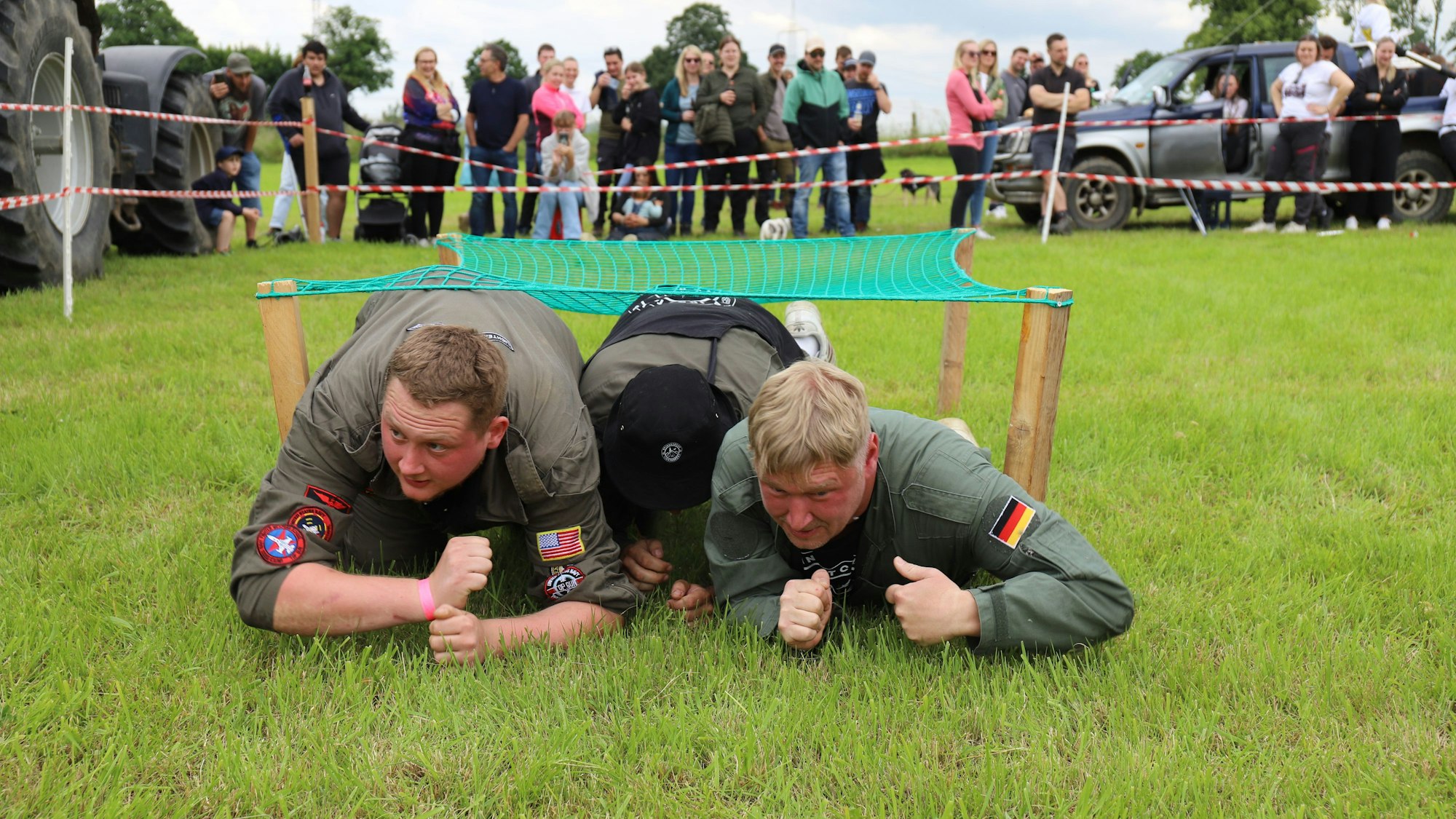 In Striefen organisierte die Dorfgemeinschaft den Pfingst-Dreikampf mit vier Disziplinen.