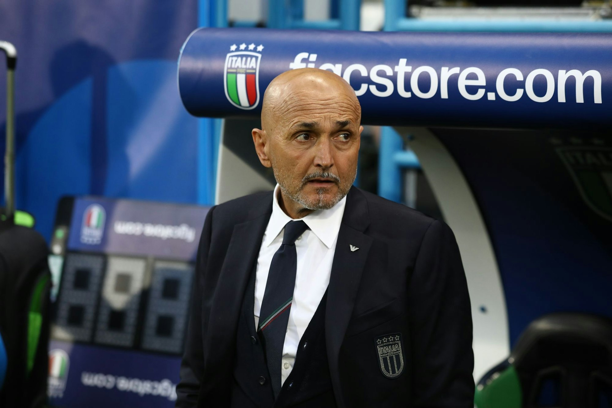 Für Italiens Luciano Spalletti war es der vorerst letzte Auftritt als Nationaltrainer.