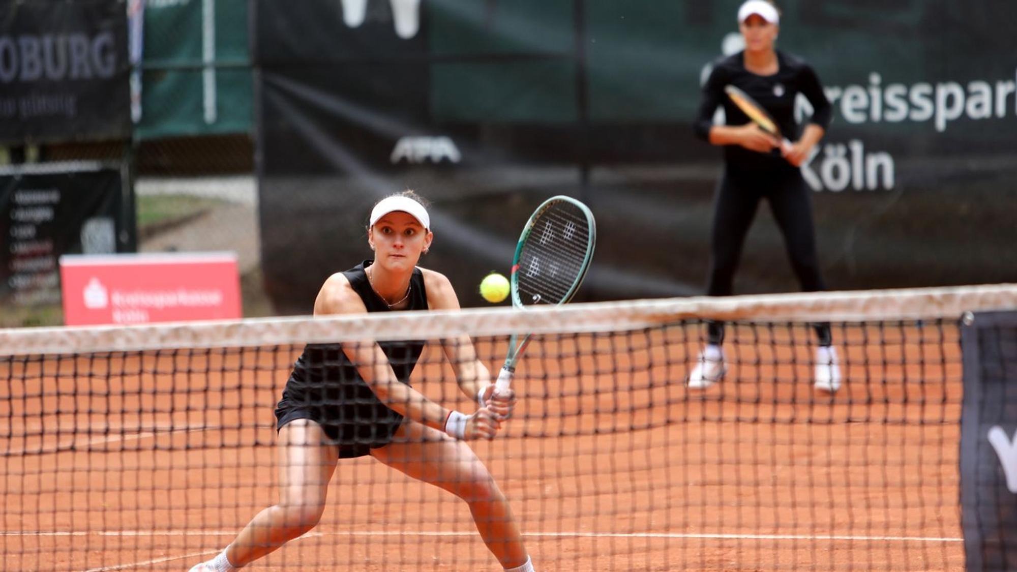 Tennis Ladies NRW International beim Verein Rot-Weiß Troisdorf. Eine Woche lang war die Aggerstadt Gastgeber für internationale Tennisgrößen.