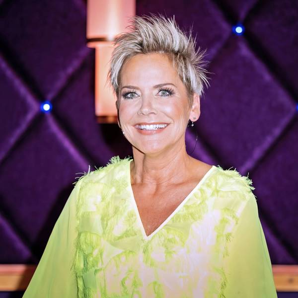 Moderatorin und Sängerin Inka Bause anläßlich der Aufzeichnung der MDR - Talkshow Riverboat am 04.04.2025 in der Mediacity Leipzig.