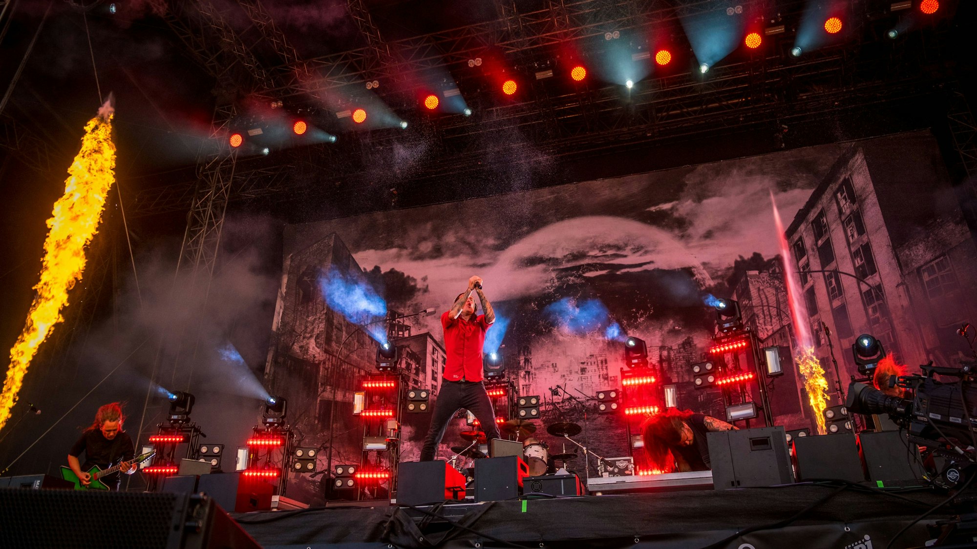 Die Band hatte ihren Auftritt bei „Rock am Ring“ nach nur einem Song plötzlich abbrechen müssen (Archivfoto).