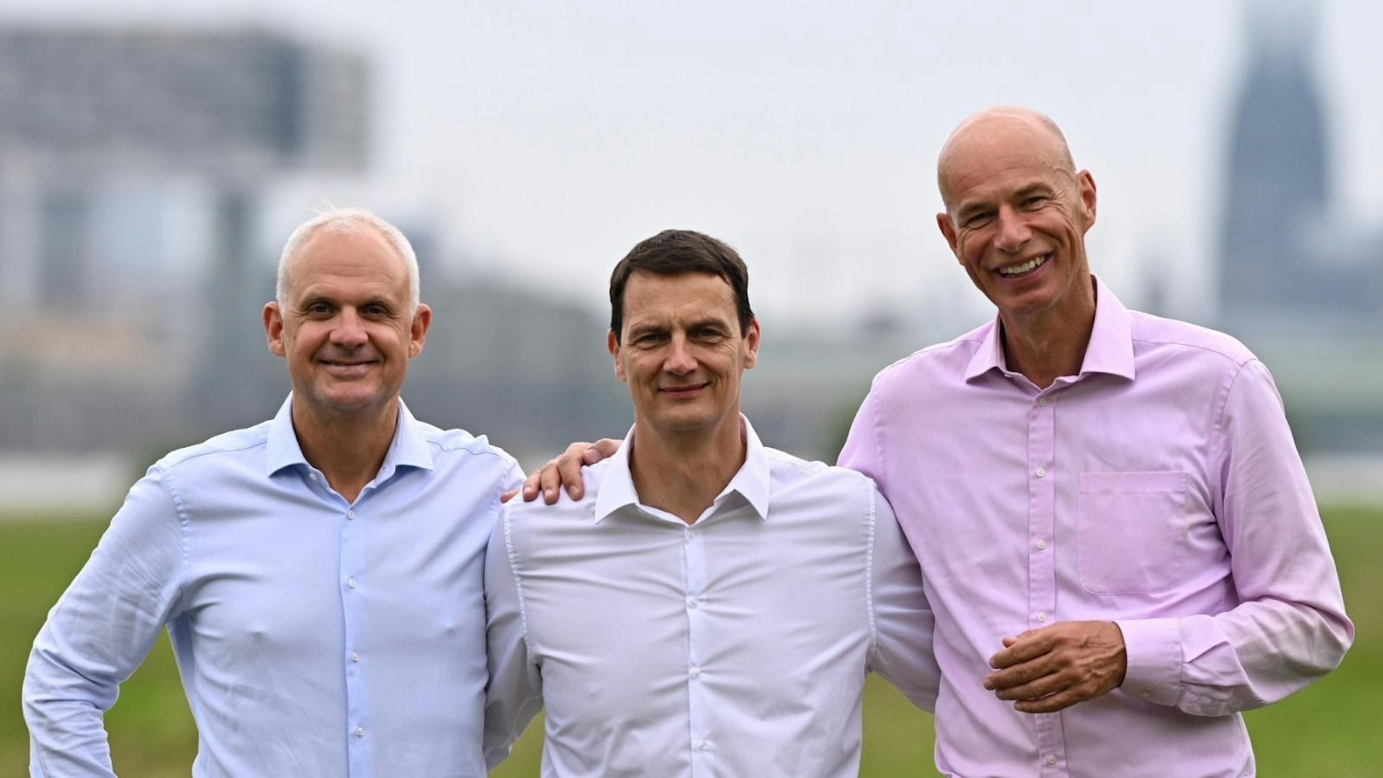 Jörn Stobbe, Ulf Sobek und Jörg Alvermann (v.l.) sind die Kandidaten des Mitgliederrats für die Vorstandswahl im Herbst.