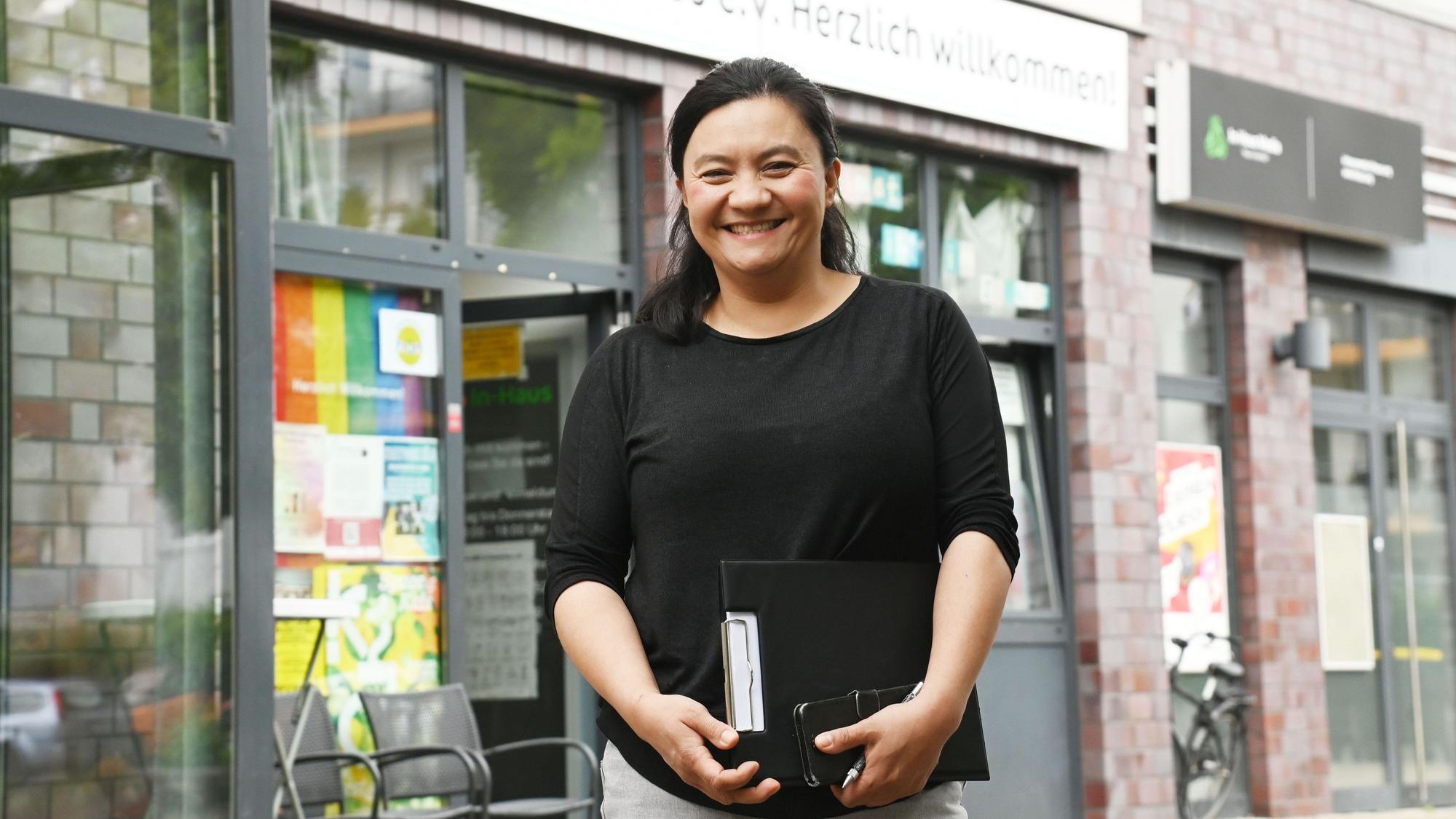 Elizaveta Khan hat das Integrationshaus in Kalk aufgebaut.