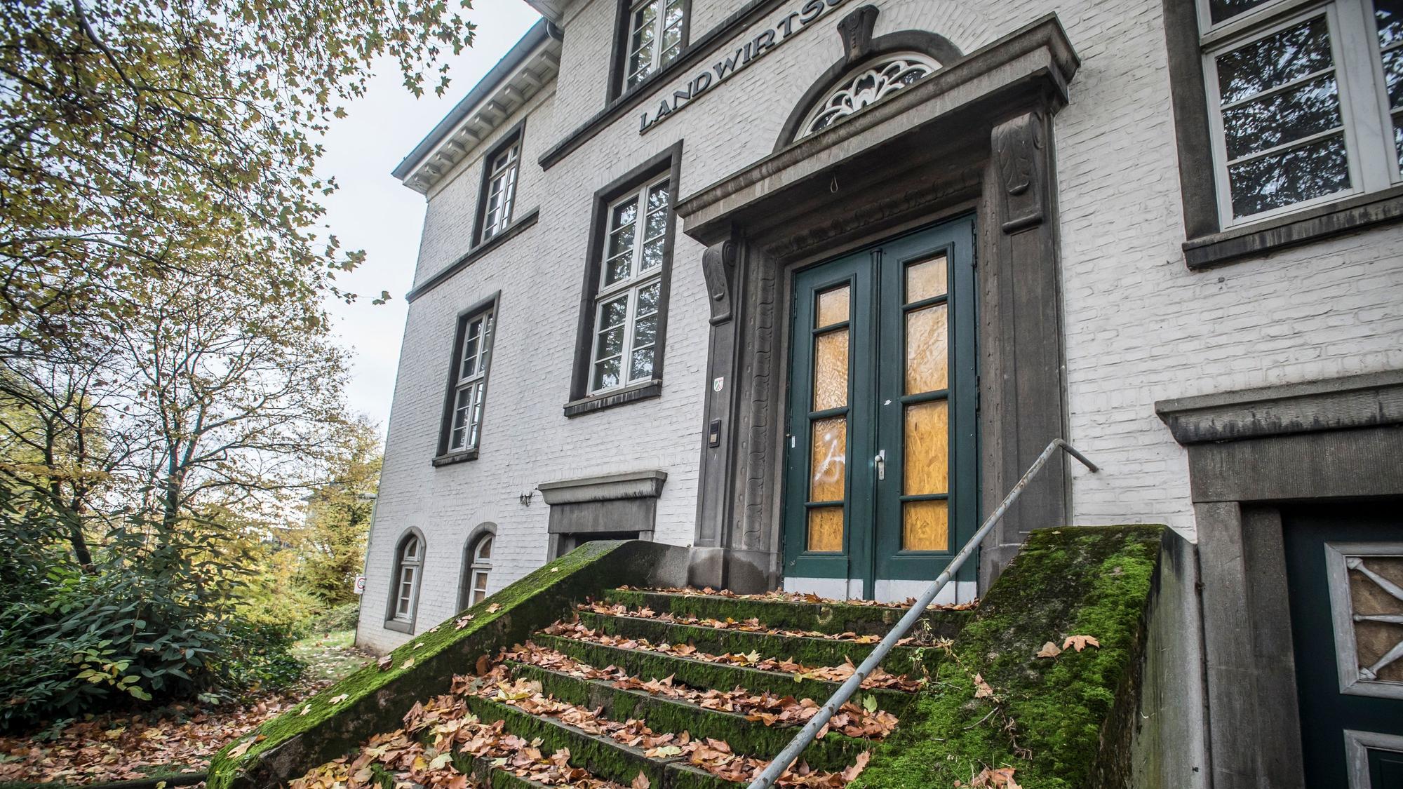 Die leerstehende Alte Landwirtschaftsschule
