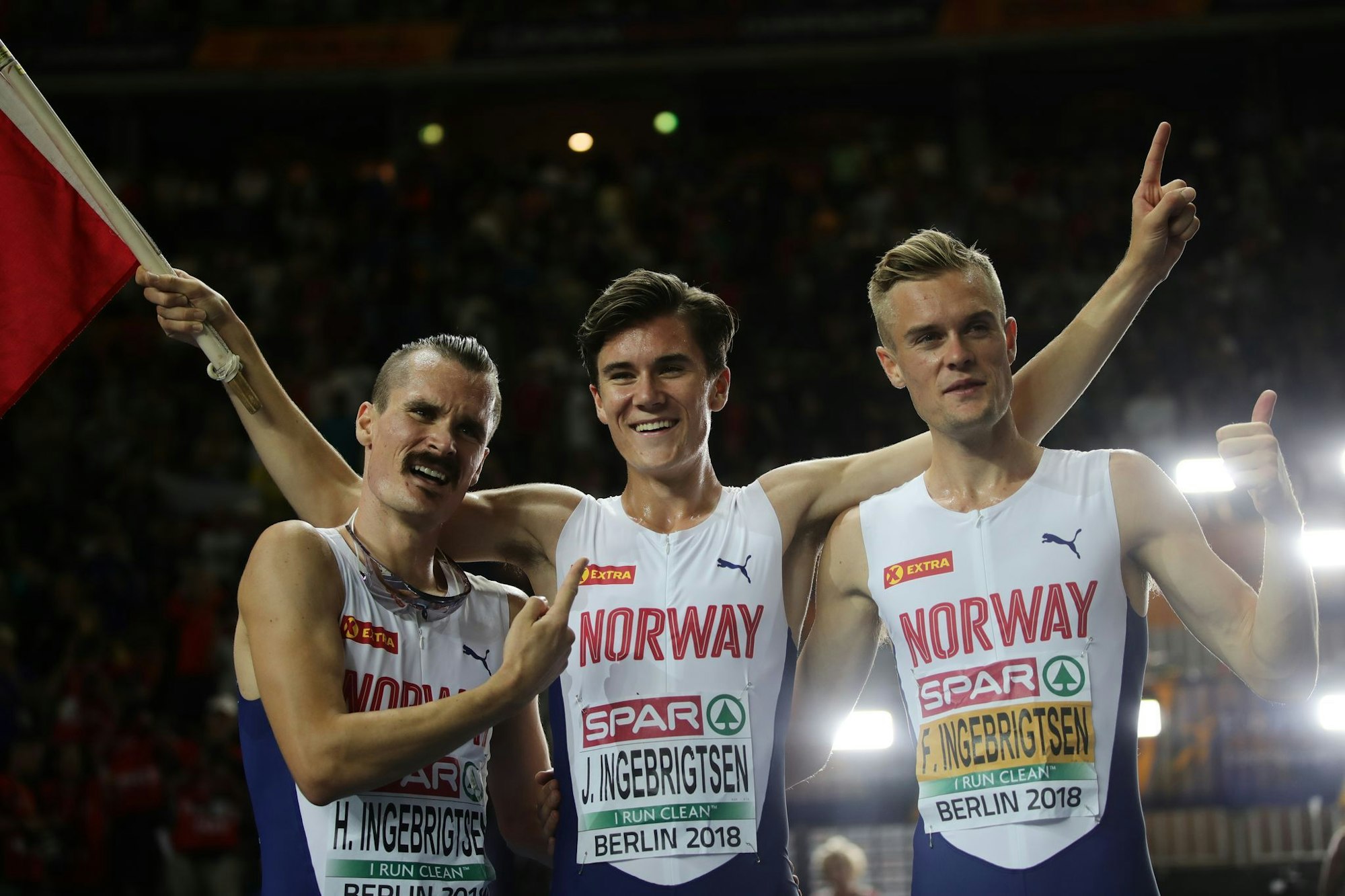 Henrik, Jakob und Filip Ingebrigtsen warfen ihrem Vater schon 2023 öffentlich Gewalt und Drohungen vor. (Archivbild)