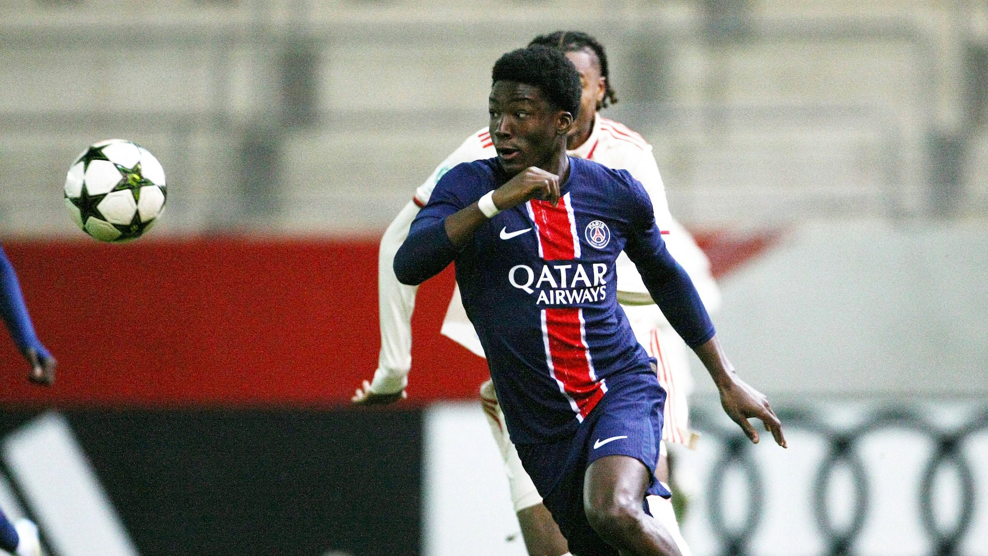 Axel Tape im Spiel der Youth League gegen Bayern München