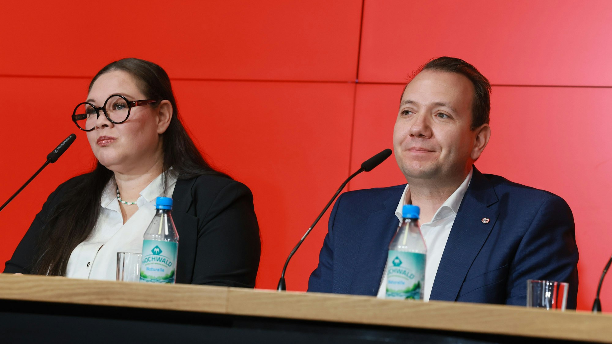 Der Mitgliederrat mit dem Vorsitzenden Fabian Schwab und seine Stellvertreterin Stacy Krott stellten am Mittwoch ihre Kandidaten für den im Herbst zu wählenden Vorstand vor.